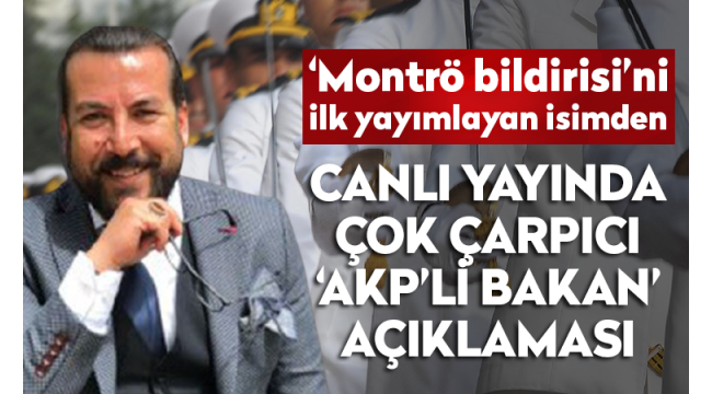 Amirallerin bildirisini ilk yayımlayan Zihni Çakır: Yayımlanmadan AKPli bakana da gönderildi