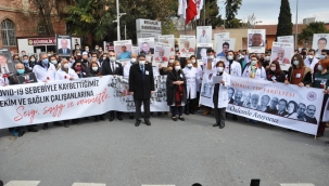 KORONAVİRÜSTEN VEFAT EDEN SAĞLIK ŞEHİTLERİ UNUTULMADI !