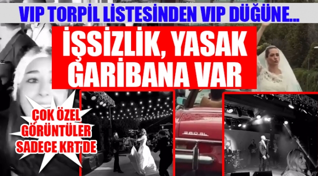 Erdoğanın en yakınındaki ismin kızına koronavirüse rağmen VIP düğün