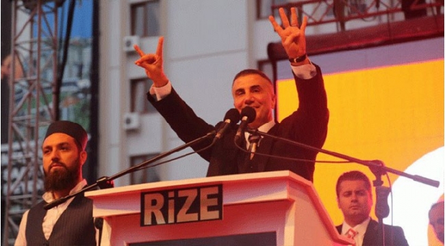 Sedat Peker, AKP için Rize dışında 9 yerde daha miting yaptığını açıkladı