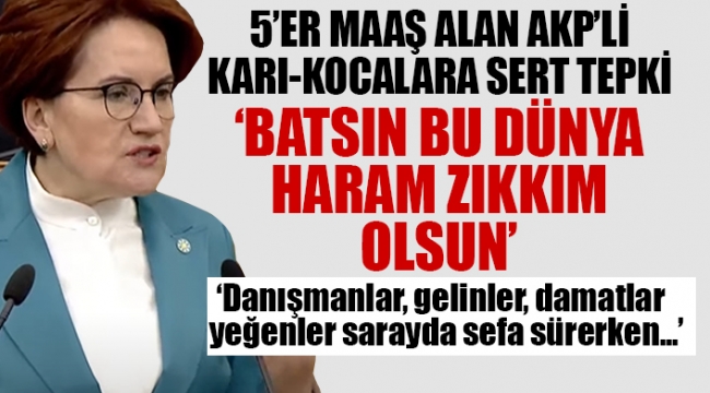 Akşener: Artık hesap vakti, seçim vakti