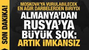 Rusyaya ilk somut yaptırım: Almanya Kuzey Akım 2yi durdurdu