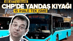 İBB İETTyi çökertti! CHPde yandaş kıyağı: Özgür Karabata 15 ihale .