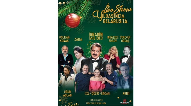 Belarus Double Tree By Hiltonda , Yılbaşında yıldızlar sahne alıyor