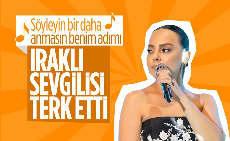 EBRU GUNDEŞİ IRAKLI SEVGİLİSİ TERK ETTİ!