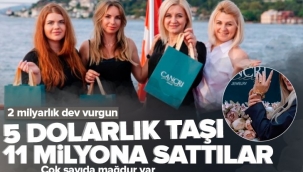 2 milyarlık dev vurgun! Milyonluk taşlar sentetik çıktı | 5 dolarlık taşı 11 milyona sattılar.