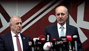 Ümit Özdağ-Numan Kurtulmuş görüşmesi sona erdi! İki isim kameralar karşısında ters düştü