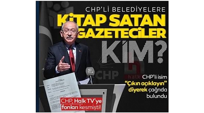 CHP'li belediyelere kitap satan gazeteci ve yazarlar kim?