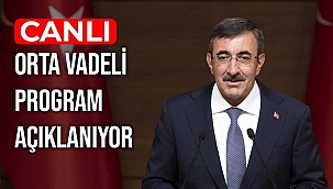 Cumhurbaşkanlığı Külliyesi'nde Orta Vadeli Program kamuoyuna açıklanıyor...