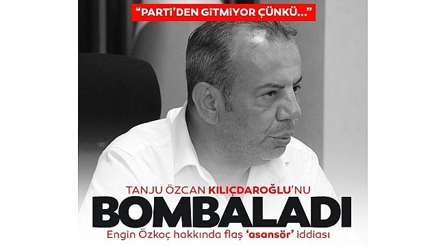Tanju Özcan canlı yayında Kılıçdaroğlu'nu bombaladı: Partiden gitmiyor çünkü...