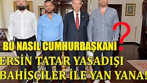 Ersin Tatar ile Fotoğrafı olan Bahisçi Emir Yaman gözaltına alındı