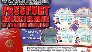 YAŞAM AYAVEFE , ŞİMDİ DE LİBERYA DİPLOMATİK PASAPORTU ALMIŞ !