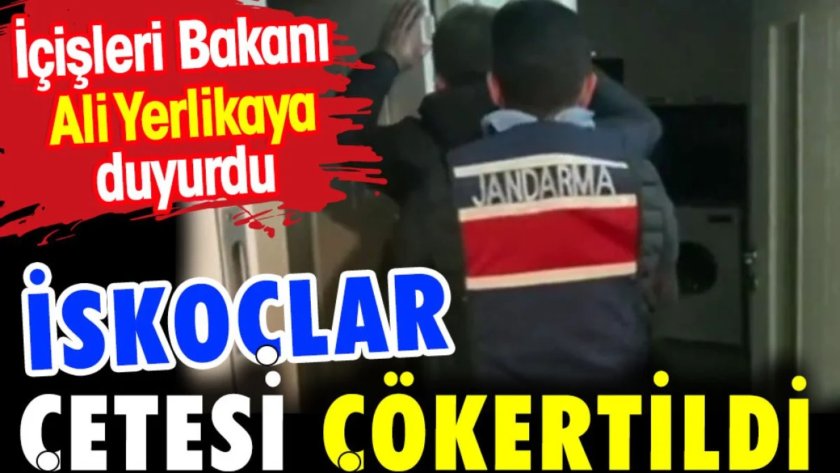 İskoçlar Çetesi çökertildi