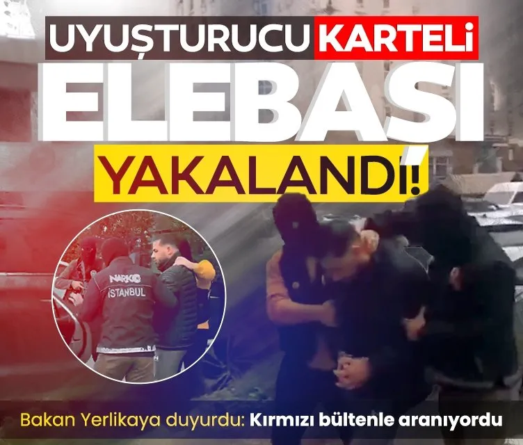 Sammy Ali ,Kırmızı bültenle aranan uyuşturucu karteli İstanbul'da yakalandı