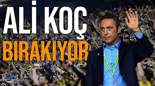 Fenerbahçe Başkanı Ali Koç başkanlığı haziranda bırakacağını açıkladı, yeni başkan olarak Saadettin Saran'ı işaret etti.