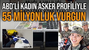 Kendilerini sosyal medyada Amerikalı kadın asker olarak tanıtarak 43 vatandaşı 55 milyon TL dolandıran 21 çete üyesi gözaltına alındı.
