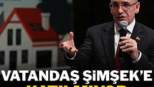 Vatandaş Şimşek'ten ayrıştı: Yüzde 59,5 kira sınırlaması uzatılsın dedi. AKP oy kaybetmeye devam edecek !