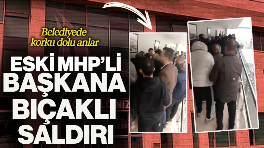 Karamürsel Belediyesi'nde Korku Dolu Anlar… Eski MHP'li Başkana Bıçaklı Saldırı